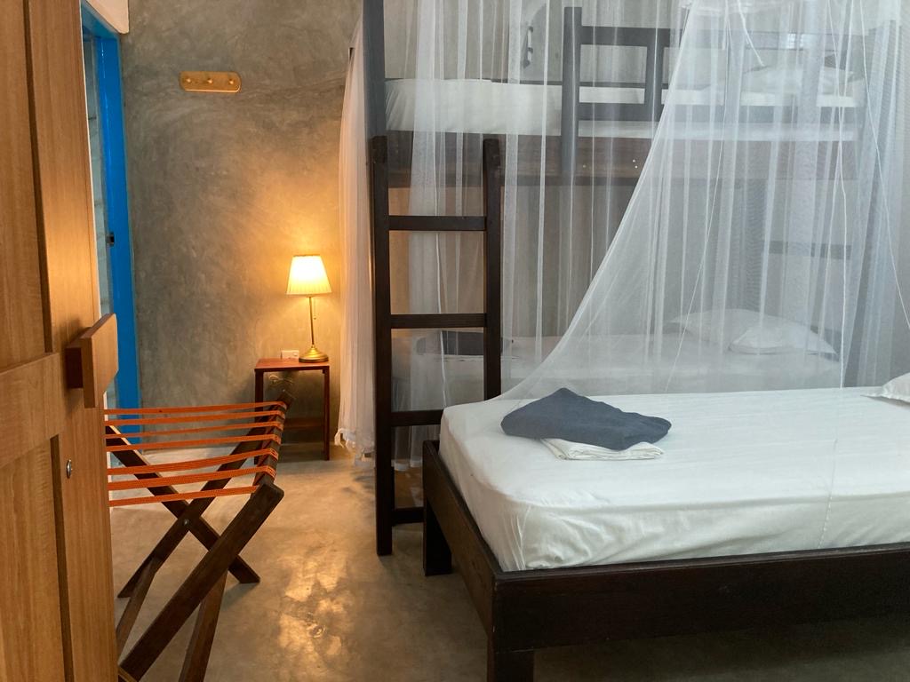 Double Relax Room at De Silva Palm Resort in Kalpitiya